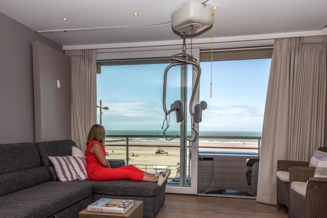 Res Helix 1Slp Kamer App Zeezicht En Parking Middelkerke Extérieur photo