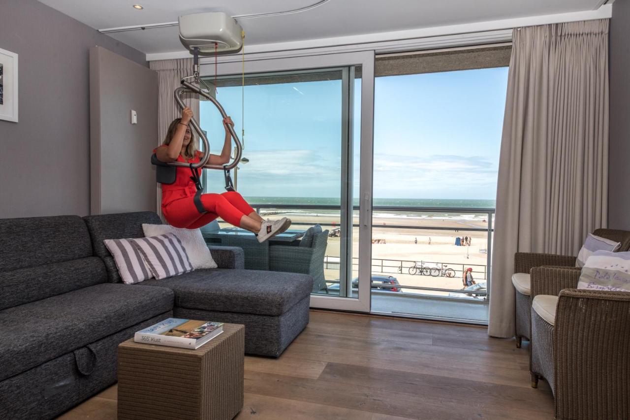 Res Helix 1Slp Kamer App Zeezicht En Parking Middelkerke Extérieur photo